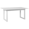 MID.YOU Esstisch in holzwerkstoff 160-200/90/75 cm , Denver , Weiss , 90x75 cm , foliert,Nachbildung , ausziehbar , 002478015702