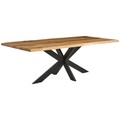 Linea Natura, Linea Natura Esstisch in holz 220/100/76 cm , Hero , Eichefarben , Eiche , massiv , 100x76 cm , lackiert,geölt,Echtholz , 002741029201