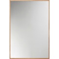 Valnatura Spiegel 60/90/2,2 cm , Avanti , Eichefarben , Holz, Glas , Eiche , massiv , 60x90x2.2 cm , gebürstet,Echtholz , 002054000102