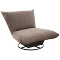 Livetastic Relaxsessel in textil dunkelbraun , Cremona , Uni , 100x78x96 cm , pulverbeschichtet,Bouclé , 002310005910