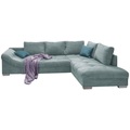Livetastic Ecksofa in kord hellblau , Alvito , 298x202 cm , 002310006716