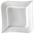 Ritzenhoff Breker Speiseteller 28/28 cm , 580075 Melodie , weiss , Keramik , Uni , 28x28 cm , 0034171380