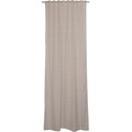 Esprit Vorhangschal transparent , E-Jil 70829-025-130-250 , Greige , Textil , Uni , 130 cm , für Stange und Schiene geeignet , 003021116801