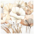 Monee, Monee Ölgemälde 55/55 cm , L2-075-3lutz1 , Braun, Grau, weiss , Textil , 55x55 cm , Natur,Leinwand,Nachbildung , handgemalt, Keilrahmen , 0031170154
