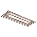 LED-Deckenleuchte Bug rechteckig 120x40 cm, chrom