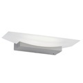 LED-Wandleuchte Bowl TW, Breite 30 cm, nickel