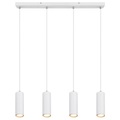 mutoni light, Hängeleuchte Robby Metall weiss 4xGU10