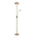 GLOBO Deckenfluter LEONAS DFL messing matt, 1xLED, GLOBO59040