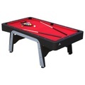 XXXLutz, XXXLutz Billardtisch arch pro pool , C049.404.00 - Cougar Arch Pro , Rot, Schwarz , Holz , 122x80x215 cm , 004005037201
