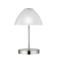 BOXXX, Boxxx Led-tischleuchte , Touch , weiss, Nickelfarben , Metall, Glas , 15 cm , matt , 004024000702