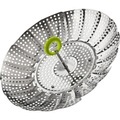 Fackelmann Dampfeinsatz , 42489 , Edelstahlfarben , Metall , 24x13 cm , glatt , Henkel, gelocht , 0041240211
