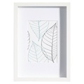 XXXLutz Bilderrahmen in weiss , 652403 , Holz, Glas , 23x32x3 cm , klar , Passepartout , 004342058503