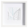 XXXLutz Bilderrahmen in weiss , 652434 , Holz, Glas , 25x25x3 cm , klar , Passepartout , 004342058504