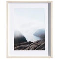 XXXLutz Bilderrahmen in eichefarben , 652502 , Holz, Glas , 42x52x3 cm , klar , Passepartout , 004342058606