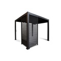 Ambia Garden, Ambia Garden Pavillon-seitenteil , Mirador Louver 300X300Cm , Anthrazit , Metall , 10x238.2 cm , pulverbeschichtet,pulverbeschichtet , 005536001901