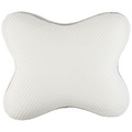 Sleeptex Kissen 55/46 cm , Lilly , Grau, weiss , Textil , 55x46 cm , Jacquard , weich und anschmiegsam, pflegeleicht, perfekte Stützfunktion, passt sich perfekt der Körperform an, verhindert Rücken-, Nacken- und Schulterschmerzen, atmungsaktiv, st