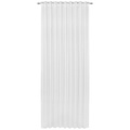 Esposa Fertigvorhang transparent , Allure , weiss , Textil , Uni , 140x245 cm , für Stange und Schiene geeignet, mit Kombiband , 006595011901