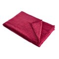 Novel, Novel Decke 150/200 cm , Cord , Bordeaux , Textil , Streifen , 150x200 cm , Flanell , 008982021003