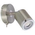 Xora Led-strahler , 56958-1 , Nickelfarben , Metall, Kunststoff , Uni , 34 mm , 12x14 cm , matt,matt , 008181074301
