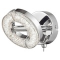 Novel Led-strahler , C50447-1l , Metall, Kunststoff , 10 cm , verchromt , 008227081901