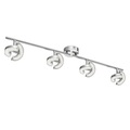Novel Led-strahler , C50447-4l , Metall, Kunststoff , 11x78 cm , verchromt, lackiert , 008227081904