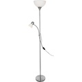 Boxxx Stehleuchte , Hippo -Top- , Nickelfarben , Metall, Kunststoff , 181.5 cm , vernickelt , 008227090801