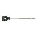 Lister Langstiel-Seil/Bandisolator metrisch WI 94/180/2 - M6 x 120 mm - Schwarz -