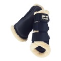Eskadron Gamaschen Mesh FauxFur - nightblue