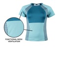 Marengo, Marengo Mesh-Funktionsshirt Summer Wind kurzarm - Dark Atlantic -