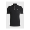 BOSS Equestrian Trainingsshirt Matt Herren - Stripes Black - Farbe: Stripes Black, Grösse Bekleidung Herren: S
