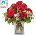 Fleurop.ch, I Love You mit Fairtrade-Rosen Max Havelaar