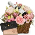 Blumenfee mit Prosecco Albino Armani DOC (20cl) und Schoggi-Tafel «Heart»