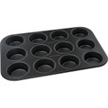Zenker Muffins-Backform Black Metallic