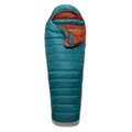Rab Ascent 500 Schlafsack Regular Damen türkis Left Zipper 2022 Schlafsäcke