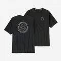 Patagonia M's Spoke Stencil Responsibili-Tee - T-Shirt - Herren Ink Black M
