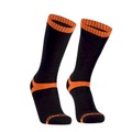 DexShell, DexShell Hytherm Pro Socks - Wasserdichte Socken Black / Tangelo Stripe L (43 - 46)