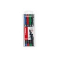 STABILO OHP Pen permanent 1mm 843/4 4er Etui