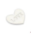 Pandora - Symbol Love Heart Plate Medium - Silber