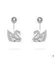 Swarovski, Swarovski - Ohrringe Swan Lake - Weiss und Silber