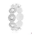 Swarovski - Ring Attract Band - Silber und Weiss