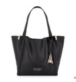 Guess - Handtasche mit Täschchen Heidi Small - Schwarz