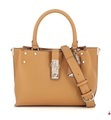 Guess - Handtasche Albury Small Girlfiriend - Hellbraun