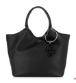 Guess - Handtasche Flora Shopper - Schwarz