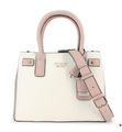 Guess - Handtasche Georgiana - Weiss und Hellrosa