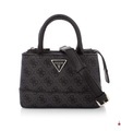 Guess - Handtasche Cordelia Logo Mini Satchel - Schwarz
