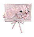 undefined, Ailoria - Tasche, Schlafmaske, Scrunchie S & Scrunchie M aus Seide - Rose