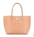 Mcm - Leder-Schultertasche - Korallenrosa