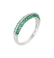 Atelier du Diamant - Ring Oceanos - Silber und Grün