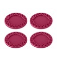 Vigar - 4er-Set Glasuntersetzer Maid - Rosa