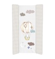 Naf Naf - Wickelauflage Oso Globo 50 x 80 cm - Weiss und Beige
